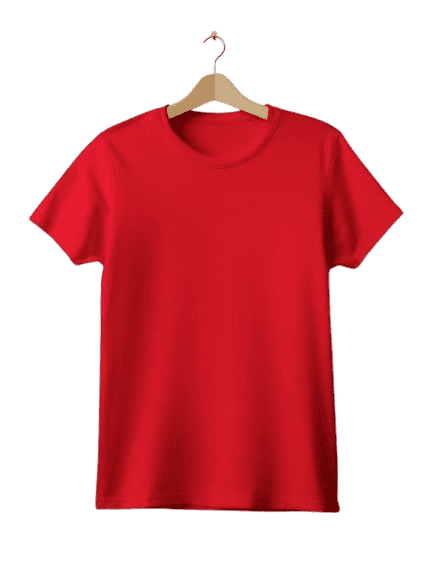 Red Cotton T-shirt