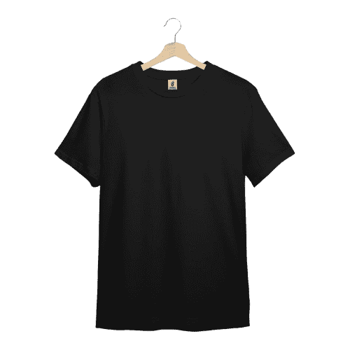 Black Half Sleeve T-shirt